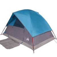 vidaXL Koepeltent 2-persoons waterdicht blauw, tent, kampeer tent, kampeertent 6 personen, campingtent, kampeertent 4 personen, kampeertent 2 personen