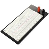 TRU COMPONENTS Breadboard Totaal aantal polen 1360 (l x b) 211 mm x 100 mm 1 stuk(s) - thumbnail