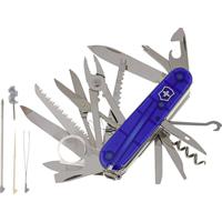 Victorinox SwissChamp 1.6795.T2 Zwitsers zakmes Aantal functies 33 Blauw (transparant) - thumbnail