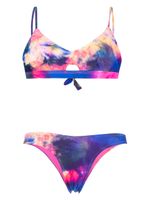 Cia Marítima bikini à imprimé tie dye - Rose