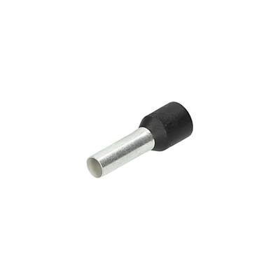 H6,0/20 SW  (100 Stück) - Cable end sleeve 6mm² insulated H6,0/20 SW
