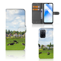 OPPO A16/A16s/A54s Telefoonhoesje met Pasjes Koeien - thumbnail