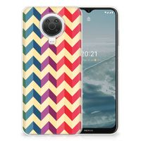 Nokia G20 | G10 TPU bumper Zigzag Multi Color - thumbnail