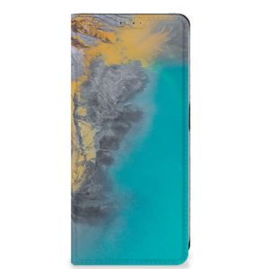 OnePlus Nord CE 3 Lite Standcase Marble Blue Gold