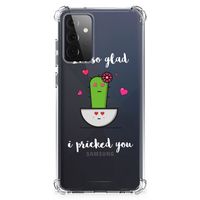 Samsung Galaxy A72 4G/5G Stevig Bumper Hoesje Cactus Glad