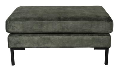 Dutchbone Hocker 'Houda', kleur Groen