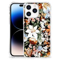 Case voor Apple iPhone 14 Pro Max Dark Flowers