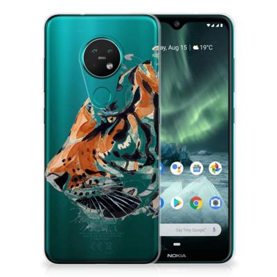 Hoesje maken Nokia 7.2 | 6.2 Watercolor Tiger
