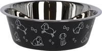 Kerbl Pet Roestvrijstalen bak ca. 4000 ml zwart met motief