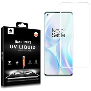 Mocolo UV OnePlus 8 Pro Screenprotector van gehard glas - Doorzichtig