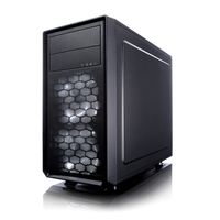 Fractal Design Focus G Mini tower behuizing USB-A 2.0, USB-A 3.2 (5 Gbit/s), 2x Audio, Window-kit - thumbnail