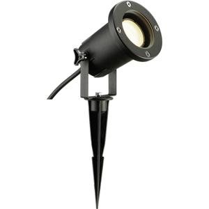 SLV 227410 Nautilus Spike Tuinschijnwerper LED, Spaarlamp, Halogeen GU10 11 W Zwart