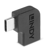 Lindy 41894 tussenstuk voor kabels USB 3.2 Type C Zwart - thumbnail