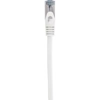 Renkforce RF-5047450 RJ45 Netwerkkabel, patchkabel CAT 6A S/FTP 2.00 m Wit Snagless, Vlambestendig 1 stuk(s) - thumbnail