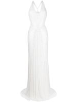 Jenny Packham Vilde sequin-embellished dress - Blanc