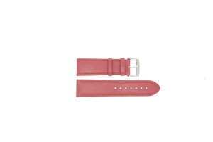 Horlogeband Universeel 283R.06 Leder Roze 24mm