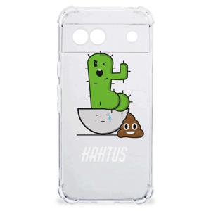 Google Pixel 8A Stevig Bumper Hoesje Cactus Poo