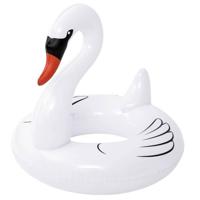 Jilong zwemband zwaan 155 x 80 cm vinyl wit