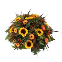 Rouwbiedermeier Zonnebloemen