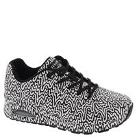 Skechers Damessneakers, zwart wit., 37 EU