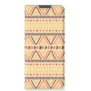 OPPO A54 5G | A74 5G | A93 5G Hoesje met Magneet Aztec Yellow