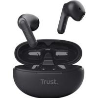 Trust Yavi Headset True Wireless Stereo (TWS) In-ear Oproepen/muziek USB Type-C Bluetooth Zwart - thumbnail