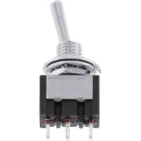 TRU COMPONENTS TC-MK313 TC-MK313 Tuimelschakelaar 125 V/AC 1x aan/uit/aan Continu/0/continu 1 stuk(s)