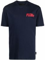 Philipp Plein t-shirt à logo Plein Star imprimé - Bleu