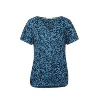 CECIL top met all over print blauw