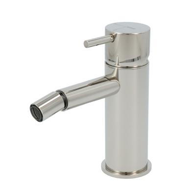 Bidetkraan Hotbath Cobber Opbouw Rond Glans Nikkel