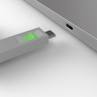 LINDY 40426 Sleutel voor USB-C-poort Set van 4 stuks Groen Incl. 1 sleutel - thumbnail