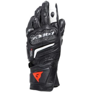 DAINESE Carbon 4 Long Lady, Race motorhandschoenen, Zwart-Wit