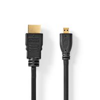 Nedis CVGL34700BK15 HDMI kabel 1,5 m HDMI Type A (Standaard) Zwart