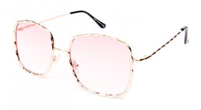 Kost zonnebril dames vierkant goud/roze (20 028A) Kost zonnebril dames vierkant goud/roze (20 028A)