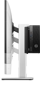 Dell Compact Form Factor All-in-One Stand DELL-CFS22 Montagehouder 100 x 100 mm VESA-standaard, Staand Zilver Belastbaar tot: 5.8 kg