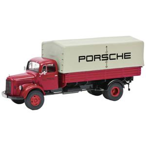 Schuco 452667800 H0 Vrachtwagen Mercedes Benz L3500, Porsche