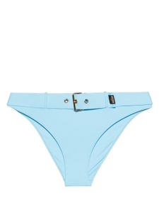 Moschino bas de bikini à taille ceinturée - Bleu