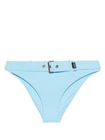 Moschino bas de bikini à taille ceinturée - Bleu - thumbnail