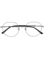 Gucci Eyewear lunettes de vue à monture ronde - Argent - thumbnail