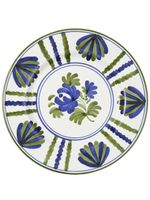 Cabana "assiette à soupe Blossom en céramique (23,5 cm)" - Bleu