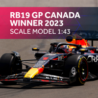 1:43 RB19 GP Canada 2023 - Winnaar Max Verstappen - Schaalmodel - Red Bull Racing