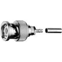 Telegärtner J01000B0022 J01000B0022 BNC-connector Stekker, recht 50 Ω 1 stuk(s)