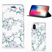 Apple iPhone X | Xs Uniek Smart Cover Blossom White - thumbnail