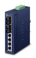 Planet ISW-621T netwerk-switch Unmanaged L2 Fast Ethernet (10/100) Blauw