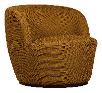 WOOOD Draaifauteuil Serra Mesh - Spices