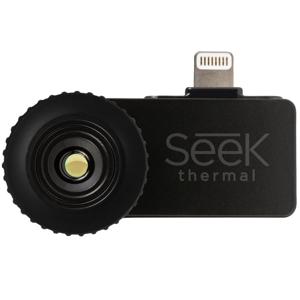 Seek Thermal Compact iOS Warmtebeeldcamera voor smartphone -40 tot +330 °C 206 x 156 Pixel 9 Hz Lightning-aansluiting voor iOS-apparatuur