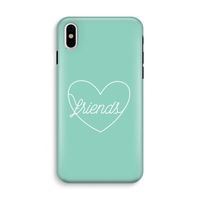 Friends heart pastel: iPhone XS Tough Case - thumbnail