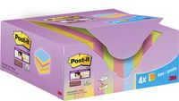 Post-it Super Sticky Notes Colour, 90 vel, ft 47,6 x 47,6 mm, 20 + 4 GRATIS - thumbnail