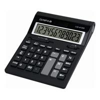 Olympia Zakrekenmachine LCD - 612 SD, zwart, LCD-612SD