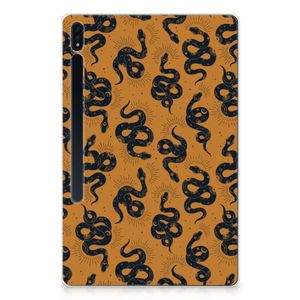 Back Case voor Samsung Galaxy Tab S7 Plus | S8 Plus Snakes